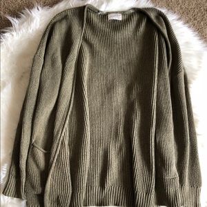 Green Cardigan